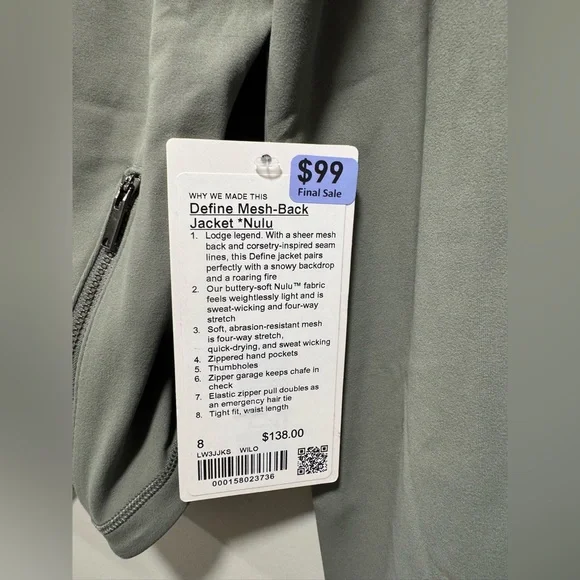 Lululemon Define Mesh-Back Jacket *Nulu - Picture 5 of 16